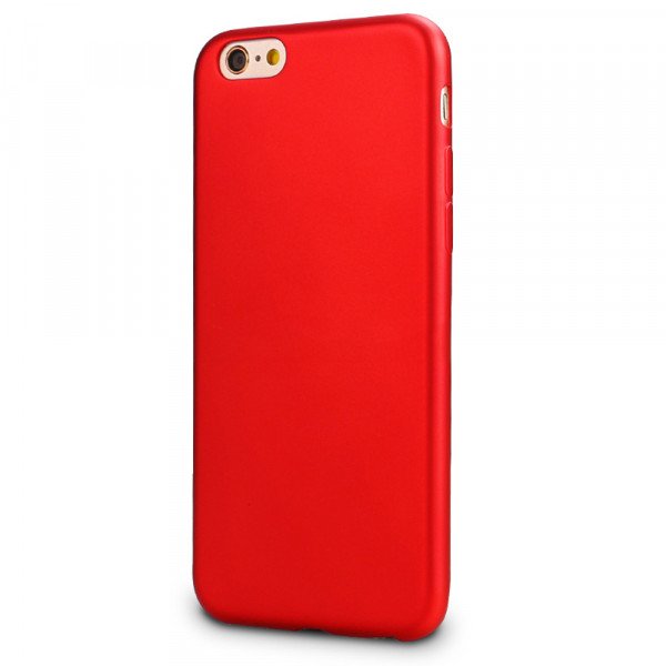 Wholesale iPhone 7 Plus Soft Touch Slim Flexible Case (Red)